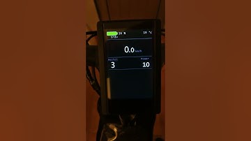 Bafang 850C color LCD controlling TSDZ2 mid drive motor, running OpenSource firmwares