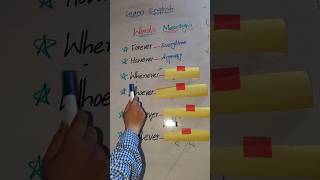 Learn English Words with Easy Meanings | Forever, However, Whenever &amp; More! #English #Vocabulary