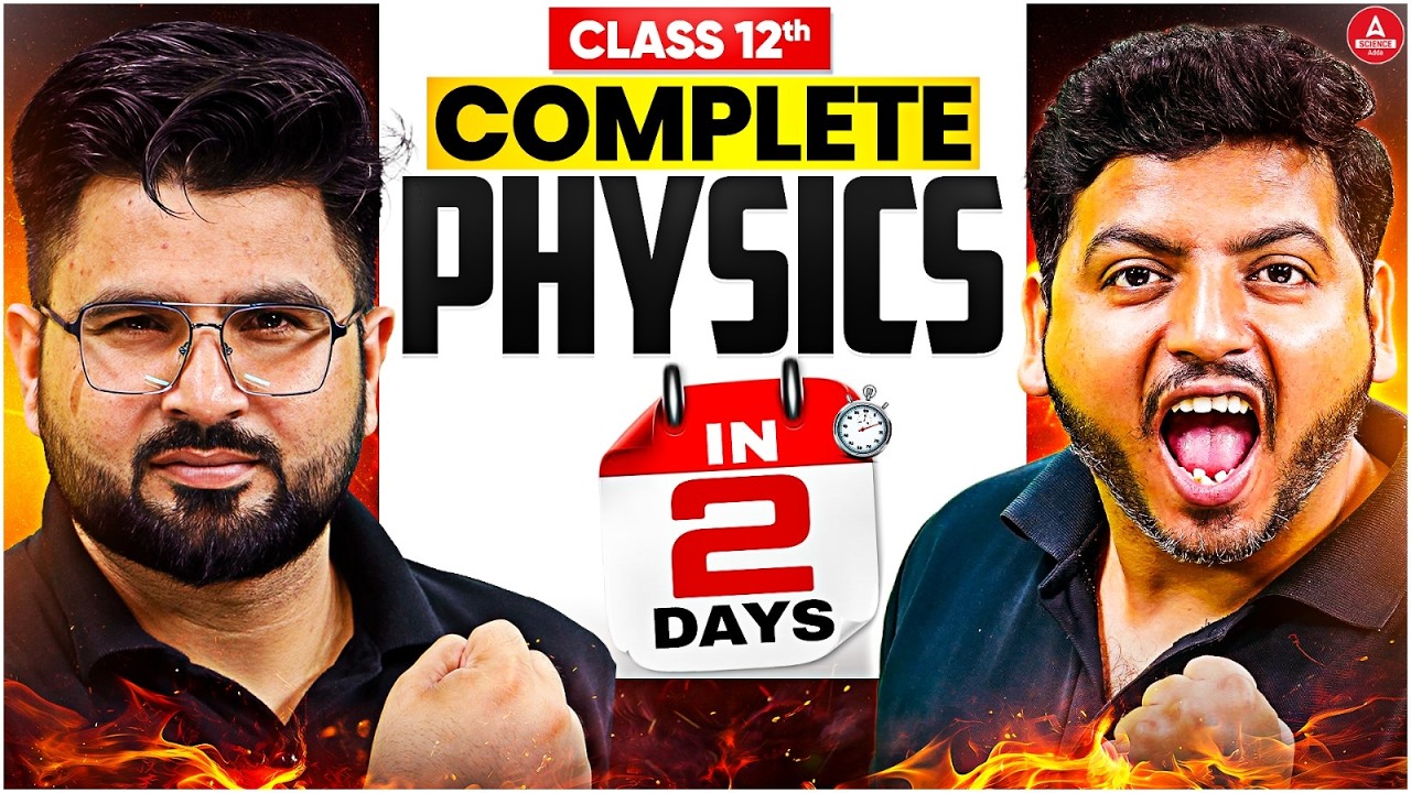 Score 70/70 in Class 12 Physics in 2 Days 🔥 | Complete Revision Strategy | CBSE 2026
