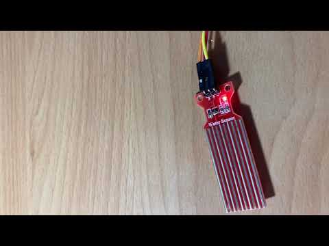 Water sensor 水感應器 遇水則閃 簡易arduino作品