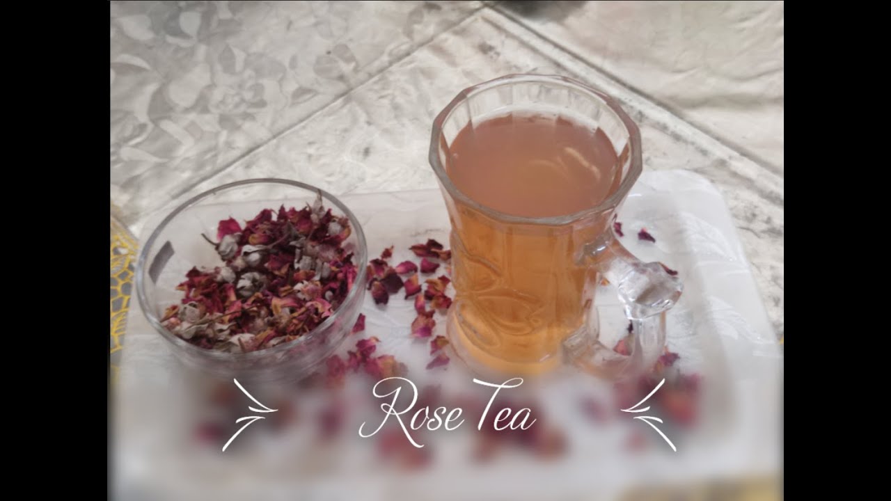 Rose Tea Recipe Easy Recipe YouTube