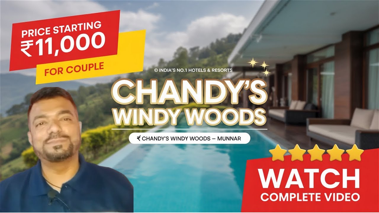 "Inside India’s No.1 Resort 🌿 Chandy’s Windy Woods Munnar | Complete Room Tour 2025"