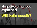 What negative crude oil prices mean – Will India benefit?