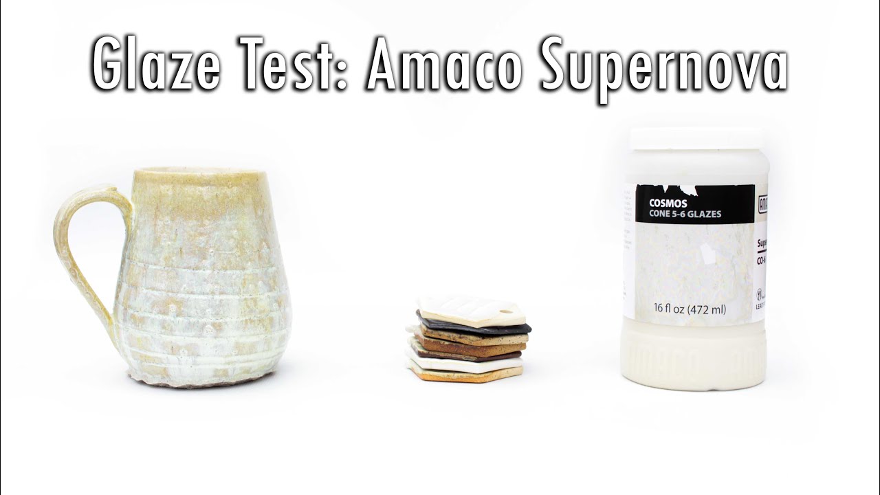 Glaze Review: Amaco Supernova | 7 Clays Tested | Cone 6 | Ceramic Arts ...