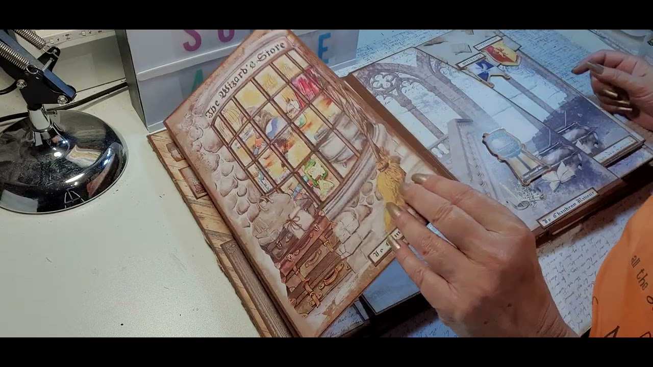 TUTO ALBUM WIZARDING ADVENTURE - PRÉSENTATION FINALE