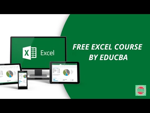 Online Free Excel Course | Educba Certification | Courses for all students