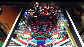 Terminator 2 Judgement Day Pinball Review & Gameplay - 8.375