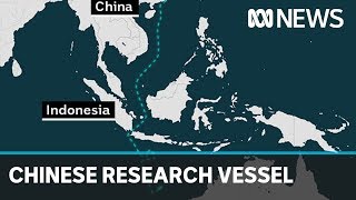 Chinese research vessel tracked in waters near Christmas Island off Western Australia | ABC News