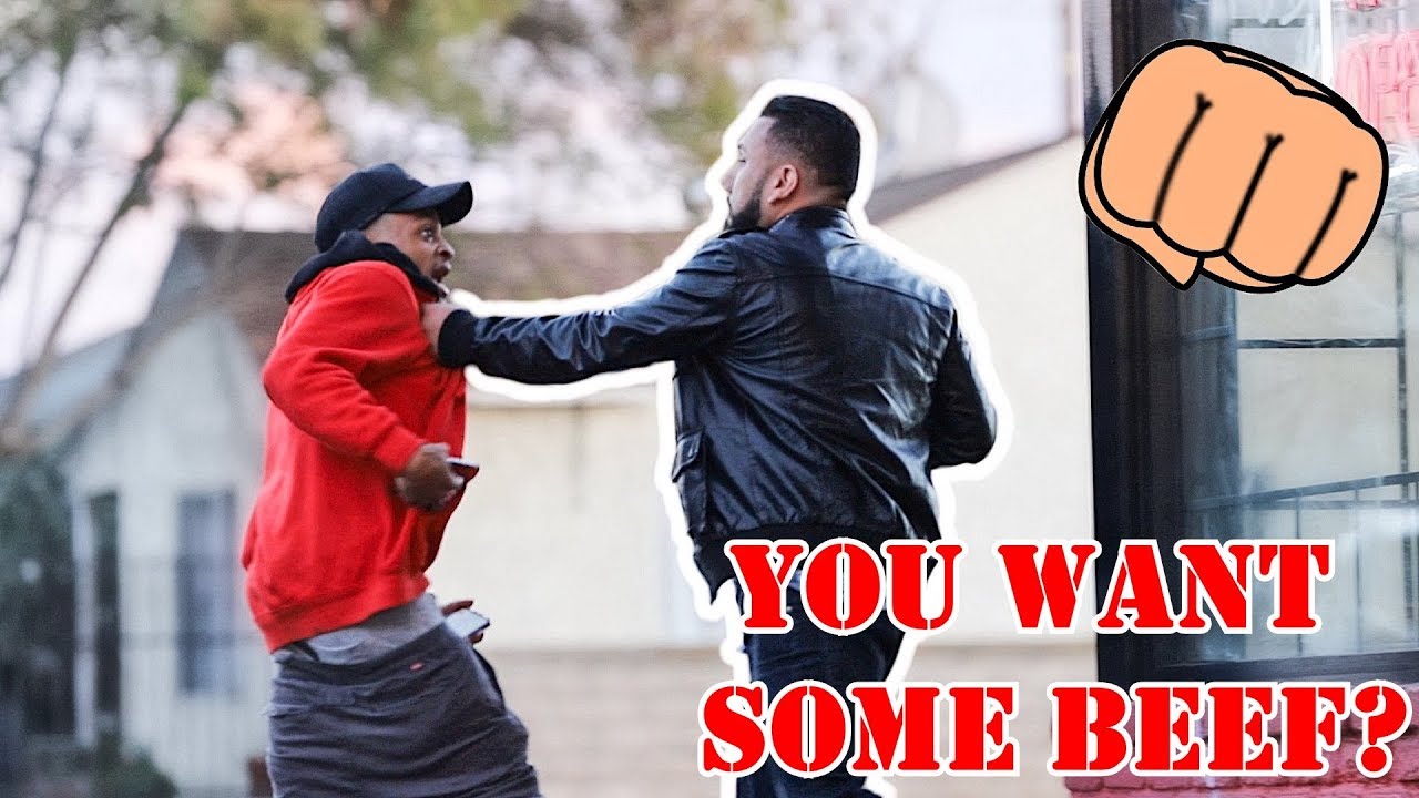 Do You Want Beef Homie Got Punched In The Face Youtube