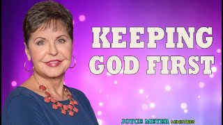 Joyce Meyer  Keeping God First  FULL Sermon 2017