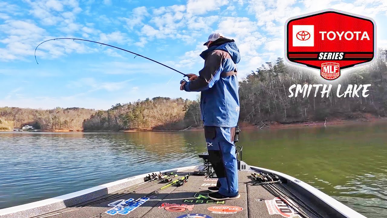 Bass Fishing SMITH LAKE, AL For BIG Spotted Bass! (DAMIKI FISHING