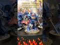 Completed my Ultramarine Terminator Squad ready for battle #warhammer40k #terminator #shorts