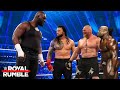 Full Match - Roman Reigns &amp; Kai Greene &amp; Brock Lesnar vs. Omos : WWE Royal Rumble 2024