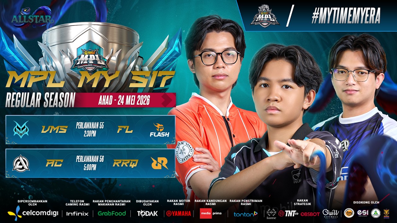 LIVE | [BM] MPL MY Season 17 Minggu 8 Hari 3