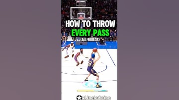 how to THROW EVERY PASS on NBA 2K25 #nba2k25 #basketballmoves #2k25 #2kcommunity #nba2k #