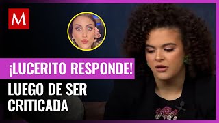 Lucerito Mijares responde a quienes la confunden con un hombre