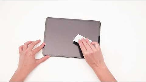 How to apply a ViaScreens Screen Protector for Tablets