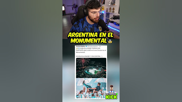 ARGENTINA EN EL MONUMENTAL🤯 #argentina #riverplate #river #lionelmessi #messi #seleccionargentina