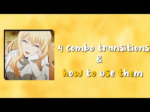 4 SMOOTHEST combo transitions + how to add them | Capcut