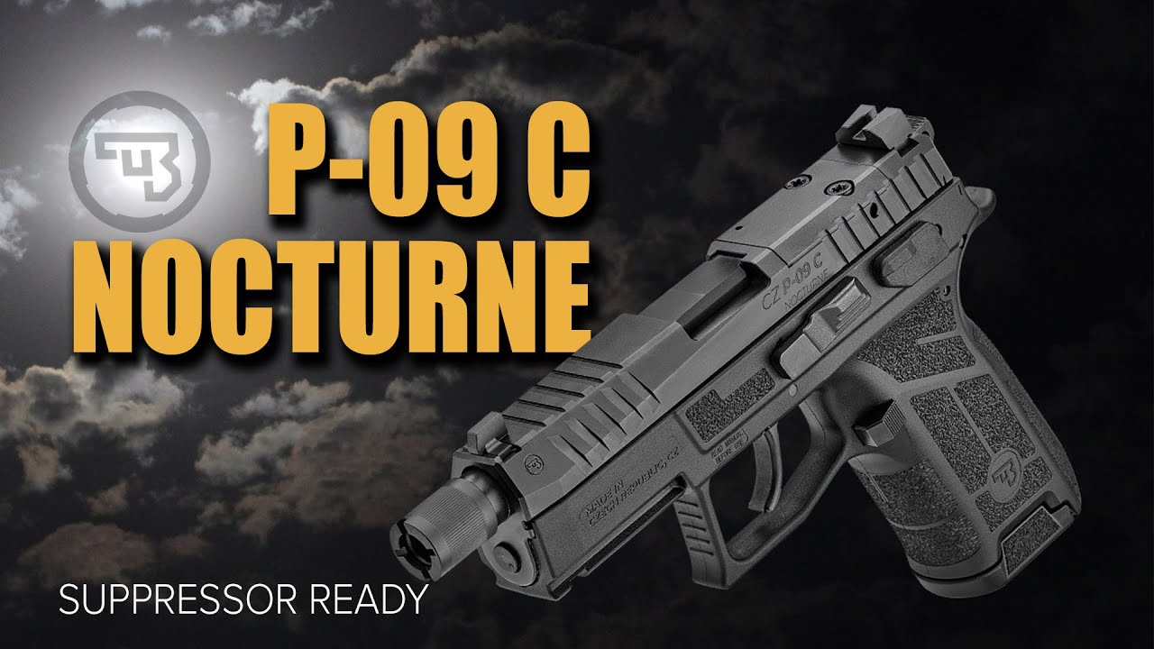 CZ-USA P-09 C Nocturne SR 9mm 4.5in Threaded 17rd - Alexander's