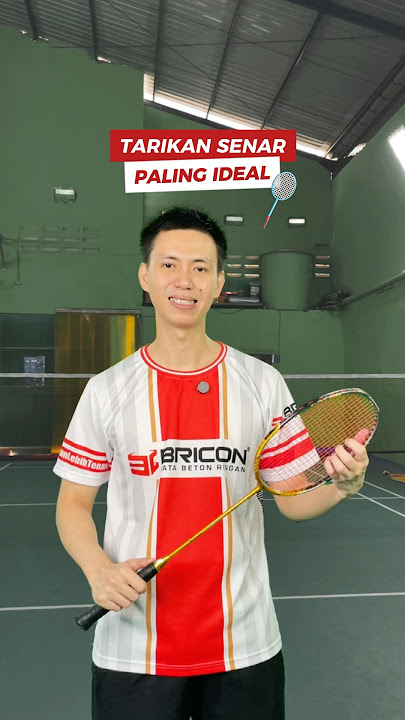 Ideal Badminton String Tension #badmintontalk #learnbadminton #badminton badminton