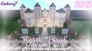 Bloxburg | Floral Blush Mini Castle No advanced Placeme... | Doovi