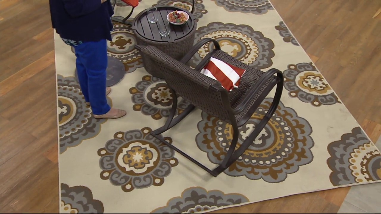 ATLeisure 9' Airflow Patio Umbrella with 2 Canopies on QVC YouTube