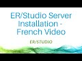 Erstudio server installation  french