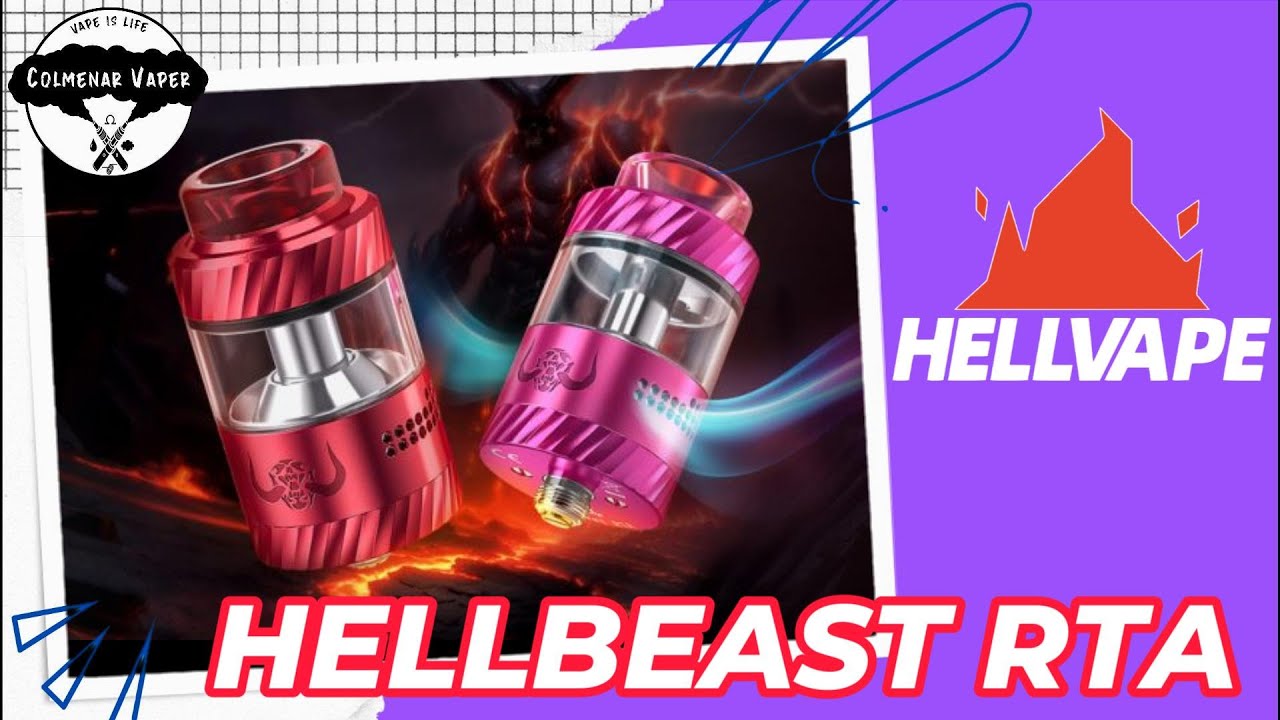 HELLBEAST RTA de HELLVAPE - YouTube