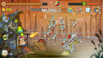 Swamp Attack - Episode 4. Level 16 Gameplay Android walkthrough