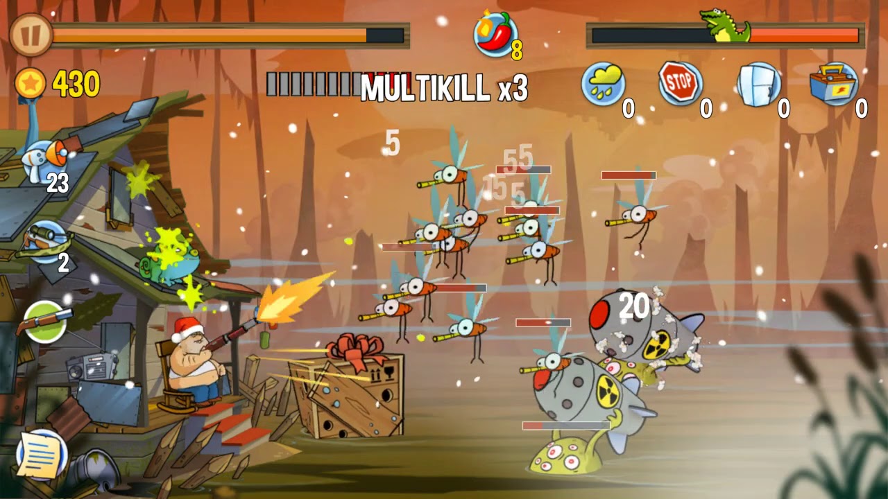 Swamp Attack - Episode 4. Level 16 Gameplay Android walkthrough