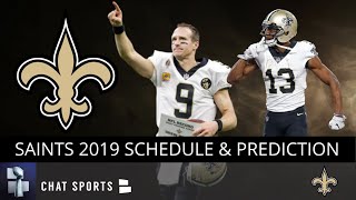 New Orleans Saints News: 2019 Saints Schedule And Win/Loss Predictions, Plus NFL Playoffs Prediction