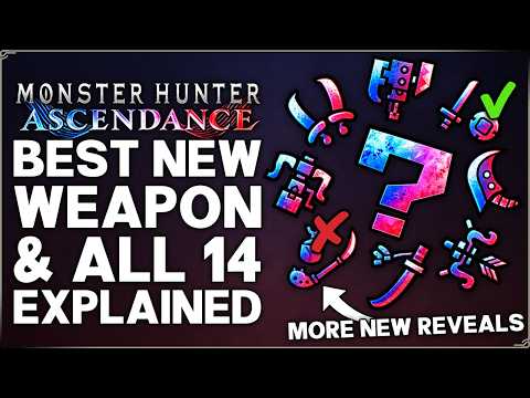 Monster Hunter Wilds Ascendance - ALL 14 New Weapons Ranked & Best Boost Weapon Gameplay Guide!