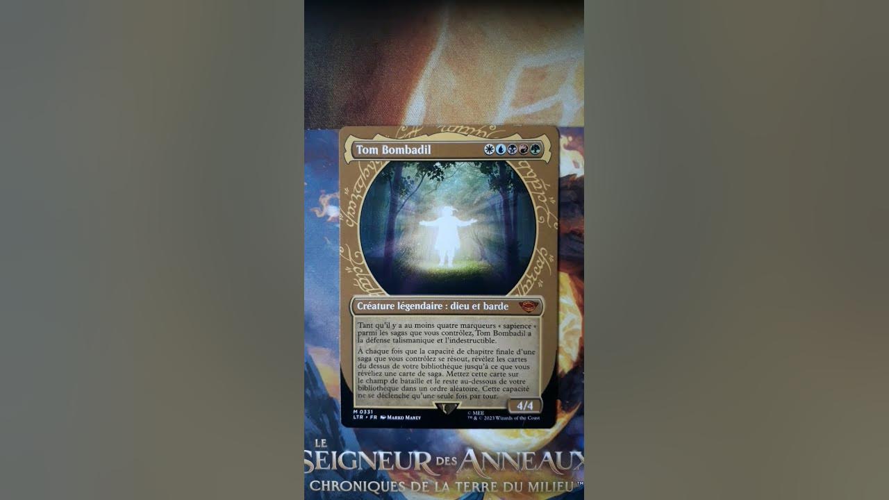 Carte Tom Bombadil N°331 Mythique Extra Le Seigneur des Anneaux Magic The Gathering MTG