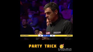 Ronnie O'Sullivan Hits Cocked-hat Double On re-spotted #ronnieosullivan #snooker