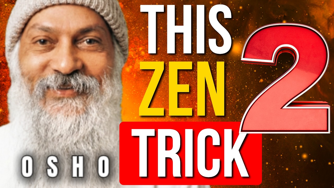 The Zen Hidden Secret to Instantly Quiet Your Mind | Osho