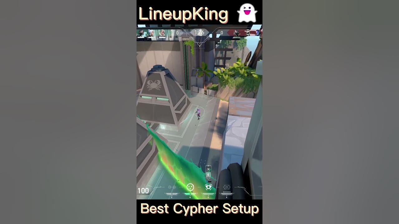 Best Cypher setup breeze A-site for free kills || #valorant #