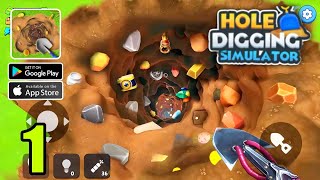 Hole Digging Simulator Gameplay (Android, iOS)