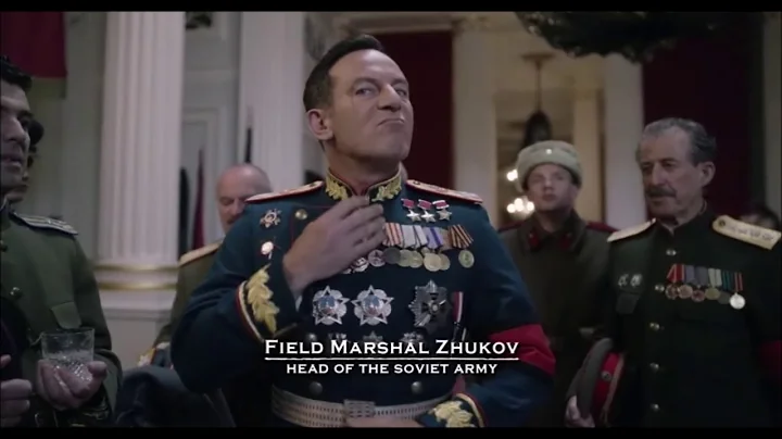 Field Marshal Zhukov entrance at The Death of Stalin - DayDayNews