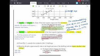 AP Statistic 2022 Past Paper FRQ-1