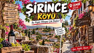 Şi̇ri̇nce Köyü’nü Gezdi̇k 🏘️ Taş Evler, Şaraplar Ve Dar Sokaklarda Bir Gün İzmir Vlog