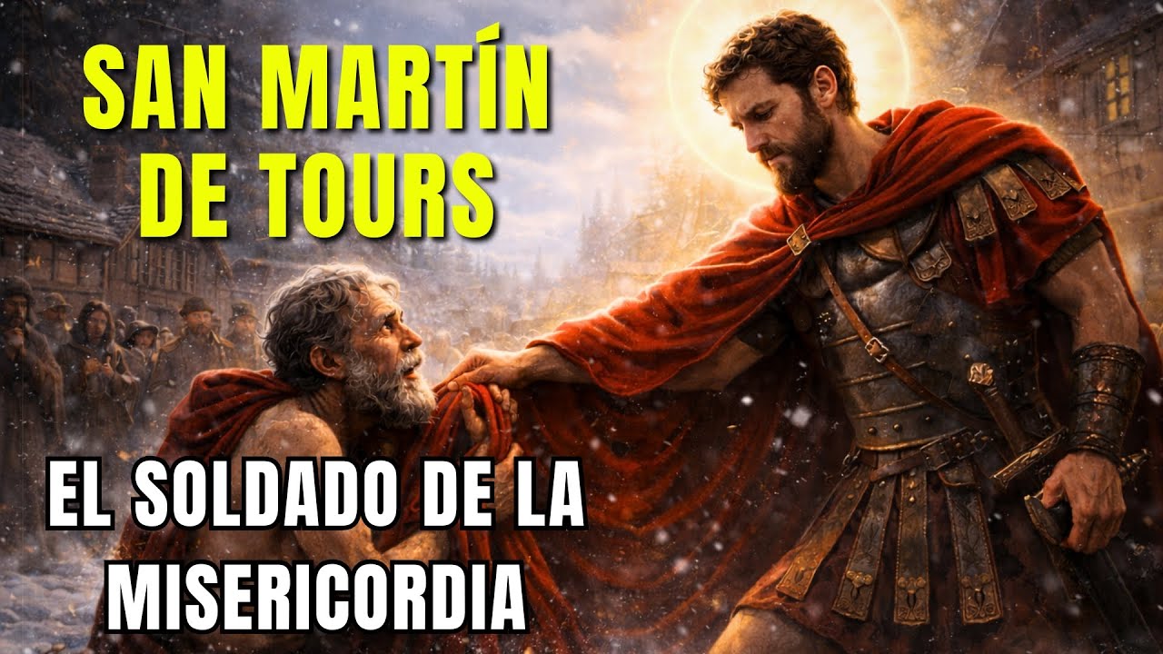 Historias de San Martín de Tours 🌹 El Soldado que Partió su Capa y Vistió a Cristo