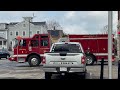 New Bedford ma fire dept engine 1 going for a run (thanks for the honks and srry for jumping) 