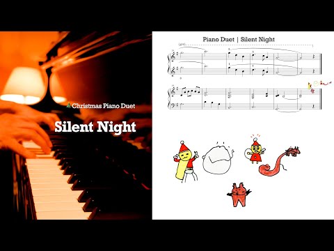 Silent night (Christmas Piano Duet) - Franz Xaver Gruber