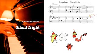 Silent night (Christmas Piano Duet) - Franz Xaver Gruber