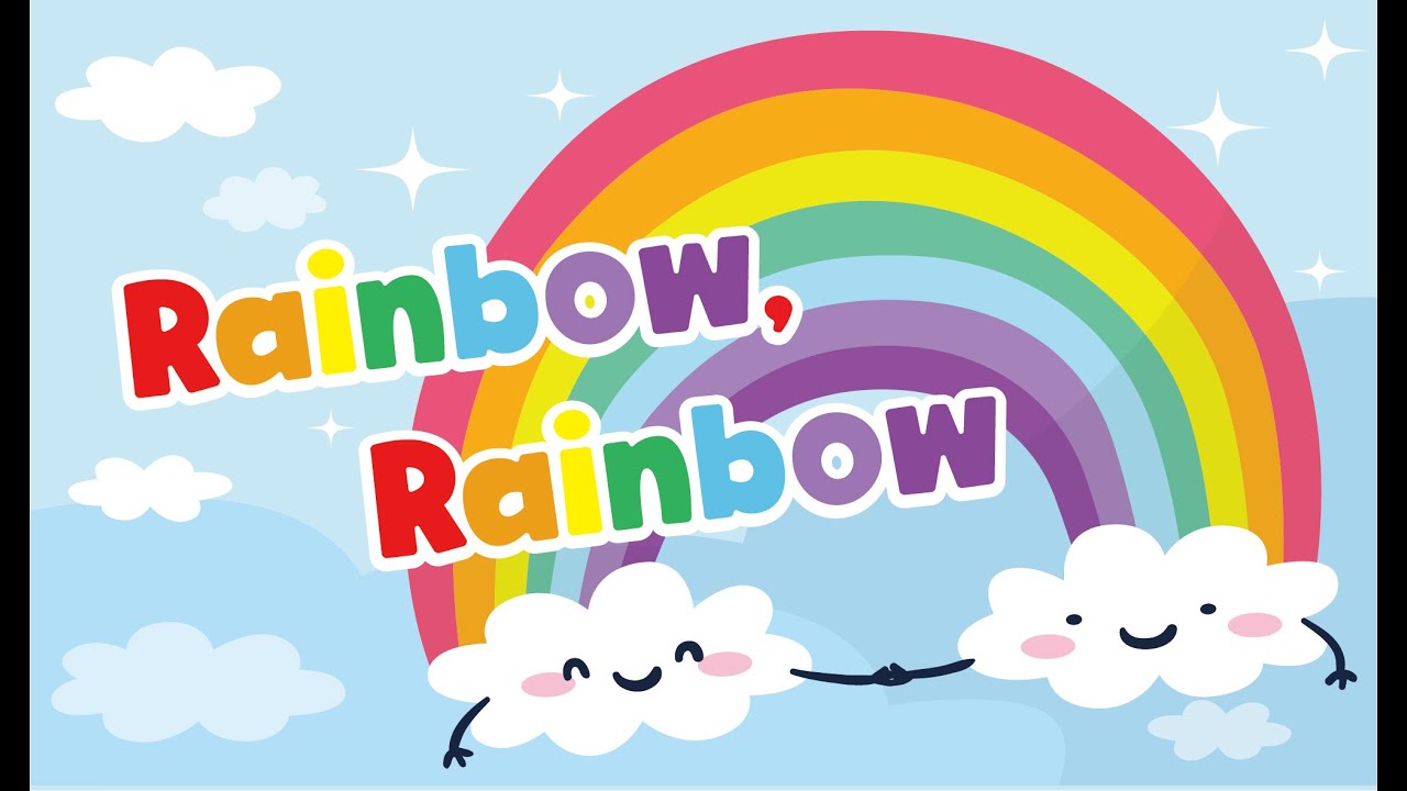 Big, Bright Rainbow Colors! Sing Along to Learn the Rainbow - YouTube