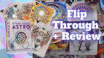 ♡︎𝐹𝑙𝑖𝑝 𝑇ℎ𝑟𝑜𝑢𝑔ℎ ♡ Starcodes Astro Oracle Deck 🪐 Tarot Deck Unboxing & Review | TarotLynn 🔮