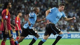 |HD| Uruguay v Spain U-20 World Cup Extended Highlights