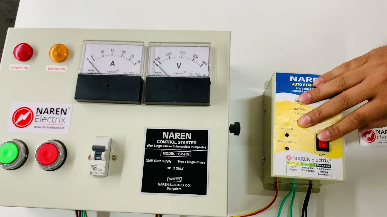 Naren Single Phase Auto Start Unit Model: CONT (Telugu Version)