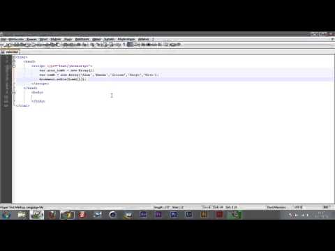 Javascript #16 - Tömb